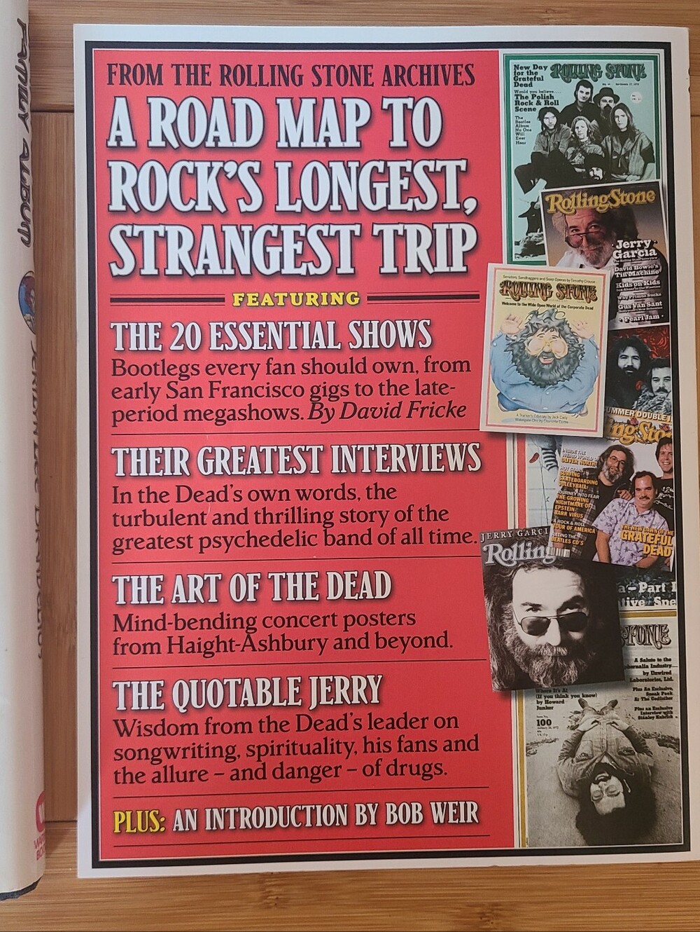 Grateful Dead Family Album Hardcover Book Special Edition Rolling Stone Magazine - Picture 16 of 16